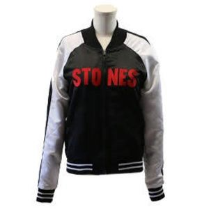 Vintage The Rollin Stones Bomber Jacket women's si